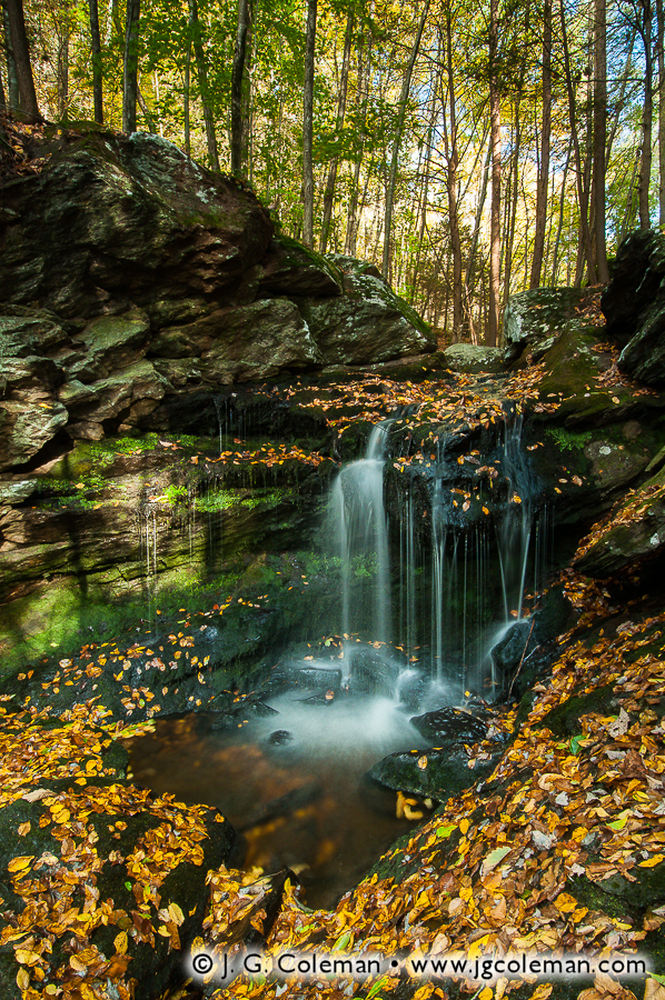 Ayer's Gap Falls • Franklin, CT