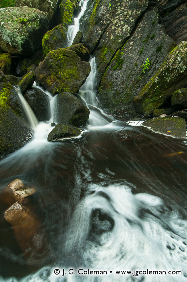 Negro Hill Brook Falls • Burlington, CT