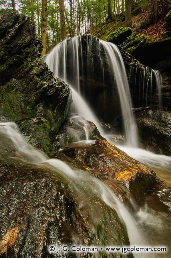 Spruce Brook Falls • Beacon Falls, CT