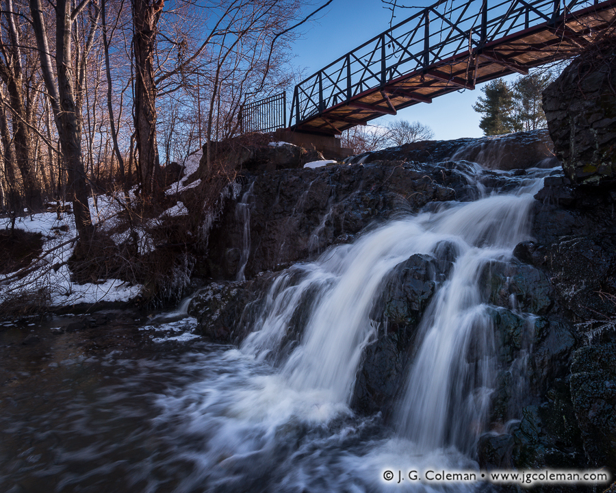 Heart of the Old Mill (Mill Pond Falls, Mill Pond Park, Newington, Connecticut)