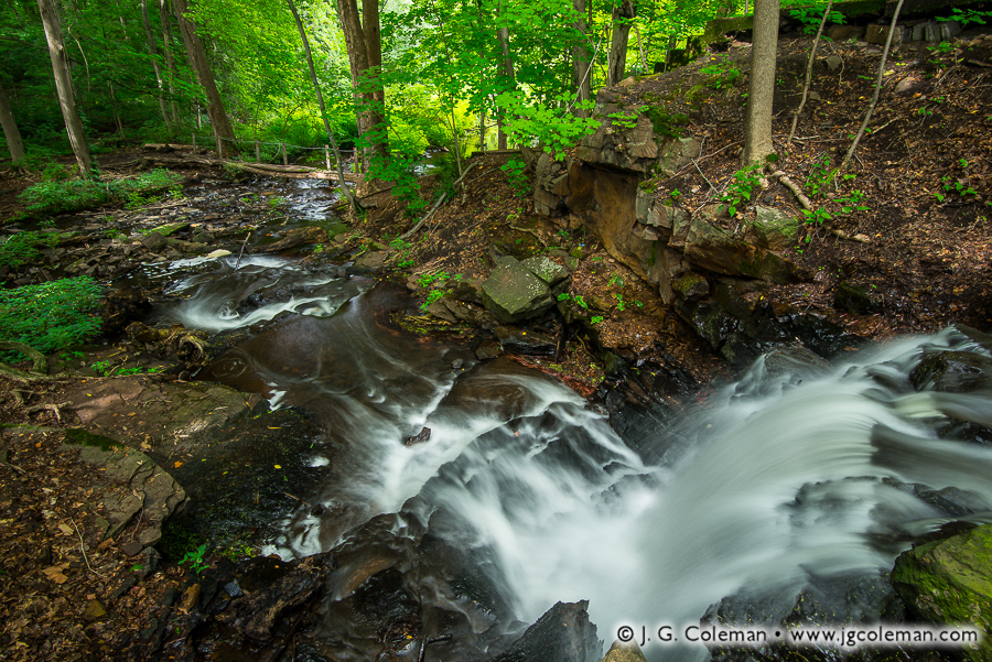 Bulkeley's Millstream (Dividend Falls, Rocky Hill, Connecticut)