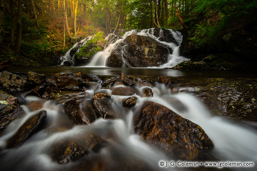 Glade of the Riga Slopes (Wachocastinook Falls, Salisbury, Connecticut)